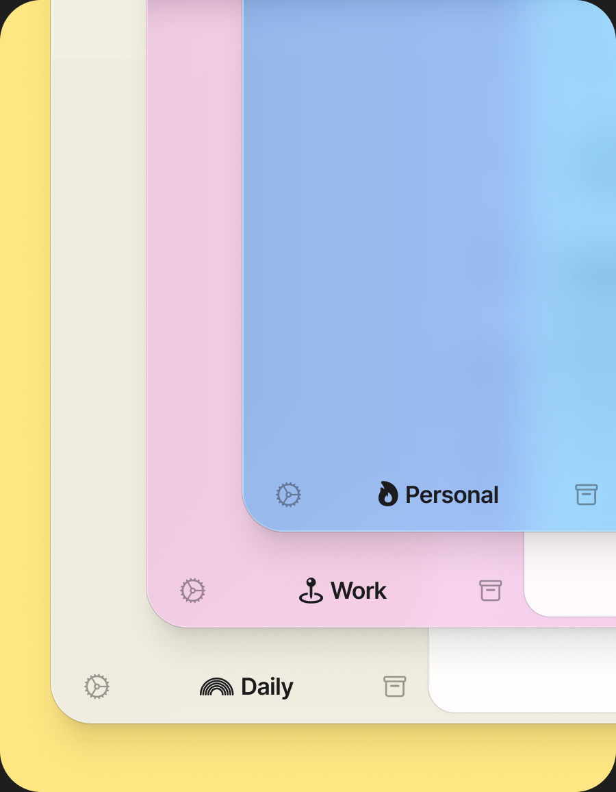 Spaces feature preview